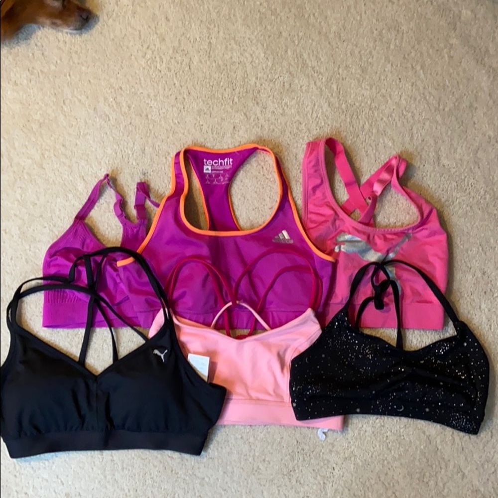 Bundle of 6 sports bras-willing to sell separately